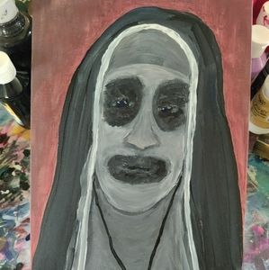 The Nun in Acrylic